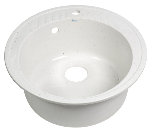 Мойка каменная S-5 Белый крап (020-000245)